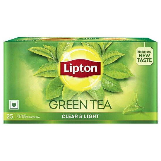 Image 1 of 25 teabgs for the product Lipton Pure & Light Green Tea Bags