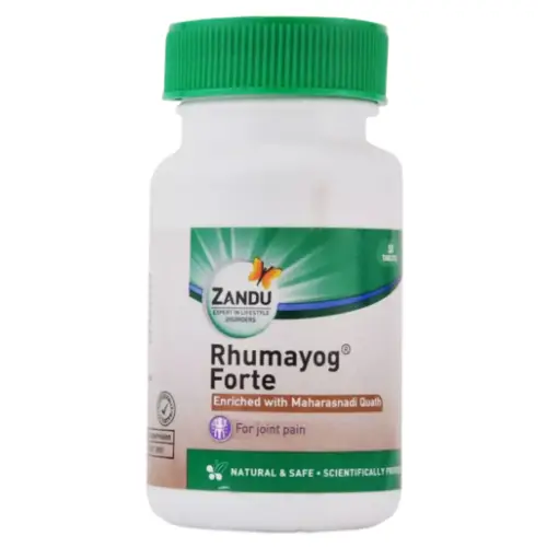 Image 1 of 50 tabs for the product Zandu Rhumayog Forte Tablets