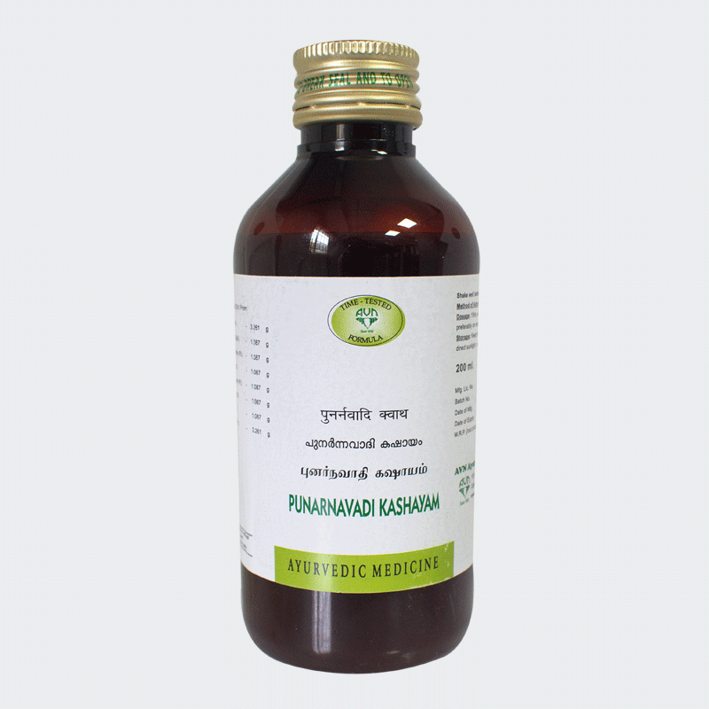 Image 1 of 200 ml for the product Avn Ayurveda Punarnavadi Kashayam