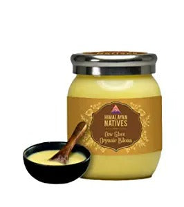 Image 1 of Himalayan Natives Organic Cow Bilona Ghee | Made From Grass Fed Cow's Milk | Organic Ghee