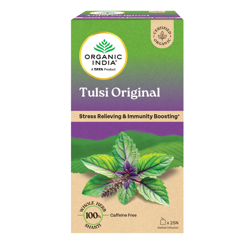 Image 1 of Pack of 1 for the product Organic India Tulsi Original 25 Tea Bags
