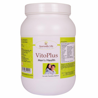 Image 2 of 700 caps for the product Ayurvedic Life Vito Plus Men's Health Capsules