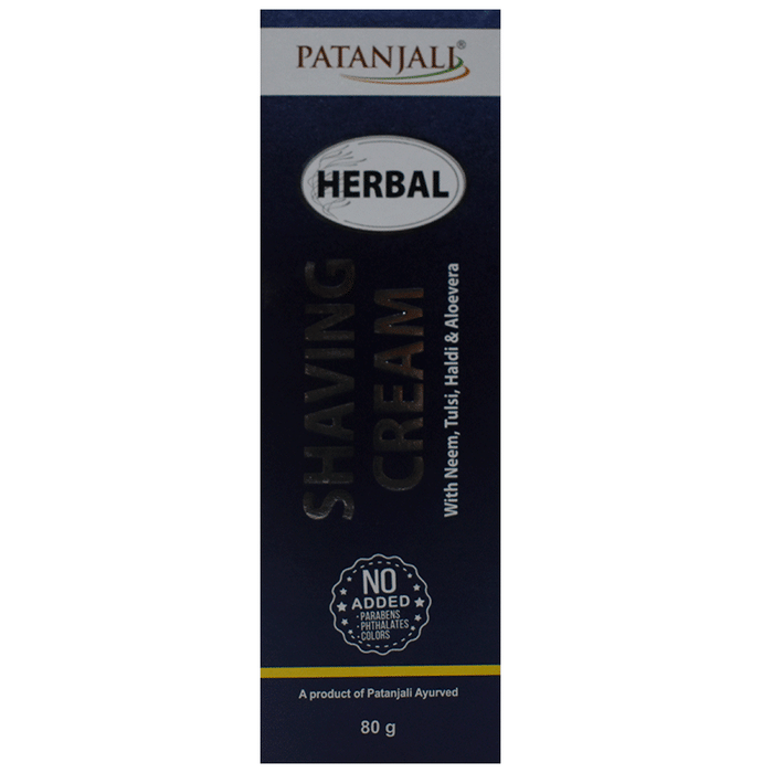Image 1 of Patanjali Herbal Shaving Cream