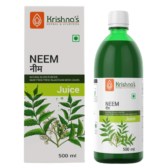 Image 1 of 500 ml for the product Krishna's Herbal & Ayurveda Neem Juice