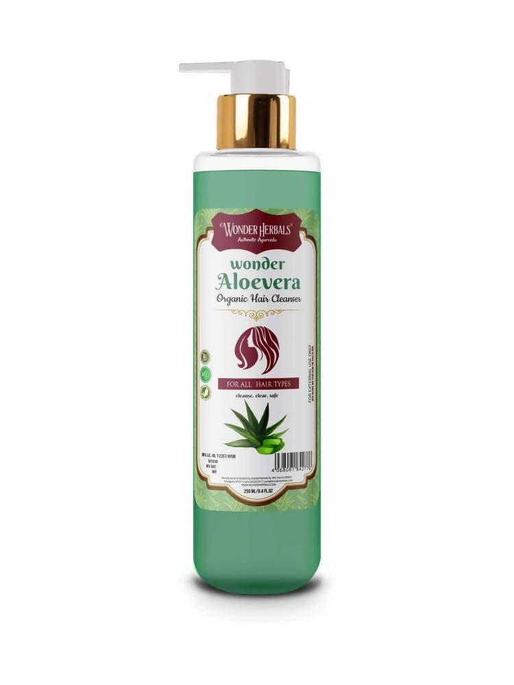 Image 1 of 250 ml for the product Wonder Herbals Wonder Aloevera Hair Cleanser