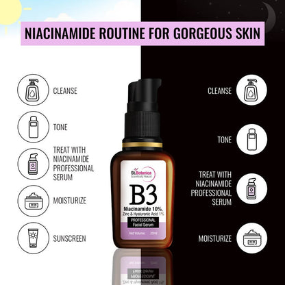 Image 6 of St.Botanica B3 Niacinamide, Zinc & Hyaluronic Acid Professional Facial Serum