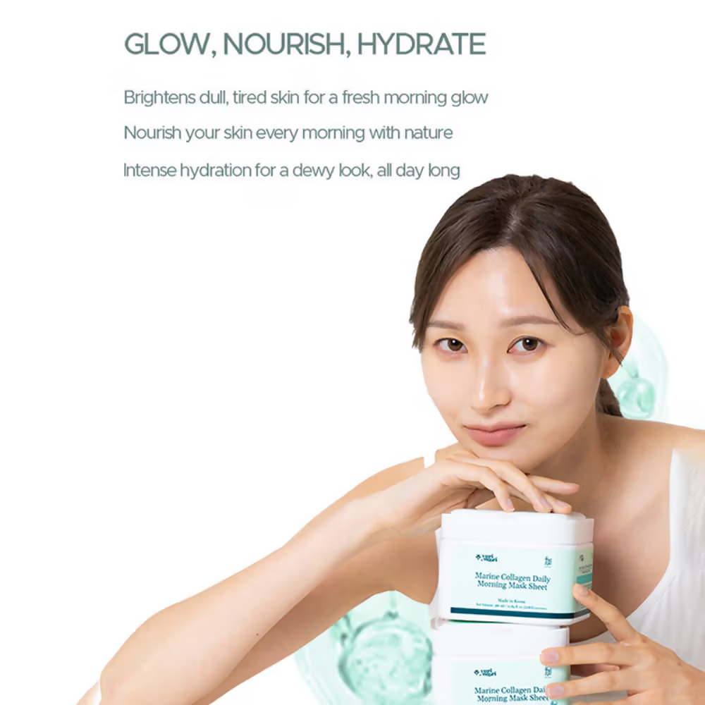 Image 4 of Yuri Woori Marine Collagen Daily Morning Sheet Mask