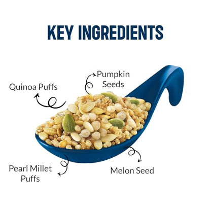Image 6 of Roasty Tasty Quinoa & Seeds Peri Peri Healthy Snacks 300G