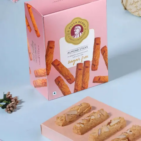 Image 1 of Pulla Reddy Almond Sticks