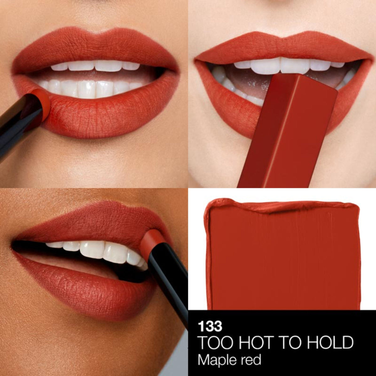Image 3 of NARS Powermatte Lipstick - Too Hot To Hold
