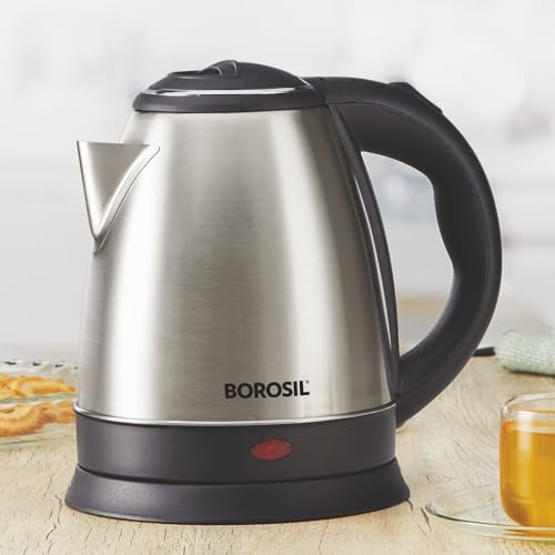 Image 3 of Borosil 1.5 L Stainless Steel Electric Kettle