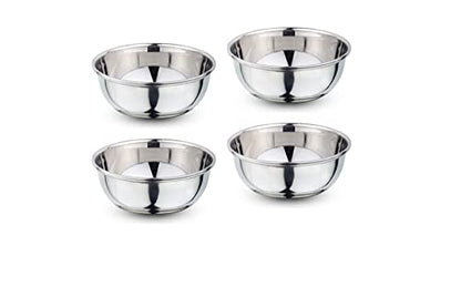 Image 2 of neelam Stainless Steel 5, 22 Gauge Diamond Prem 150 ml Vati Dinner Bowl