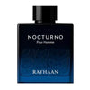 Image 1 of 100 ml / Pack of 1 for the product RAYHAAN Nocturno Pour Homme Eau de Parfum for Men Long Lasting Luxury Night Fragrance Elegant Black Blue Glass Bottle