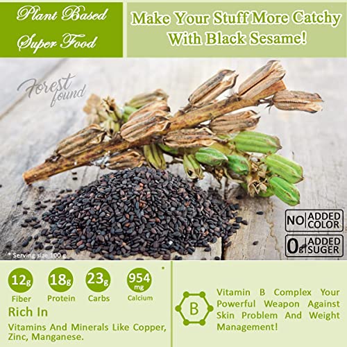Image 3 of Forest Found Raw Black Sesame Seeds 500g