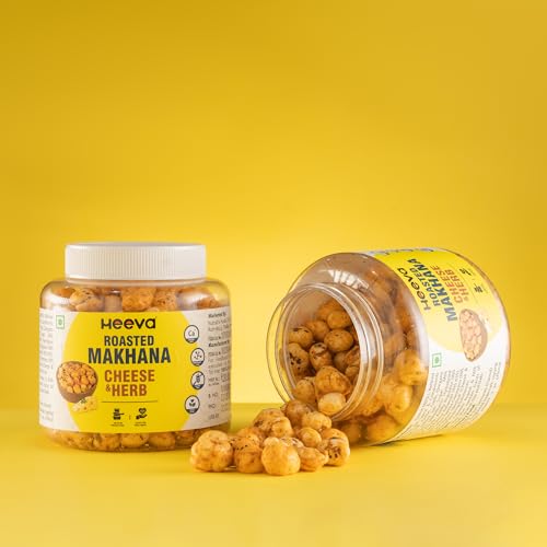 Image 3 of Heeva Roasted Makhana Cheese n Herb 100g Pack of 4
