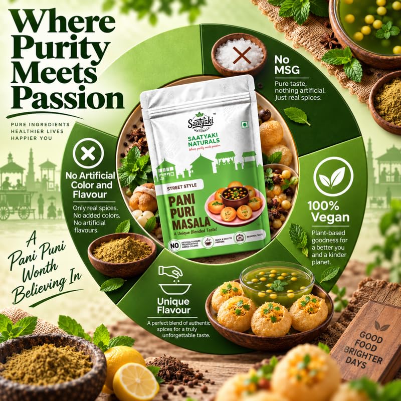 Image 9 of SAATYAKI NATURALS PaniPuri Masala
