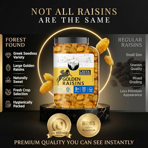 Image 4 of Forest Found Greek Seedless Golden Raisins 900g