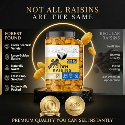 Image 4 of Forest Found Greek Seedless Golden Raisins 900g