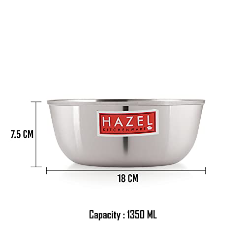 Image 7 of HAZEL Stainless Steel Bowl