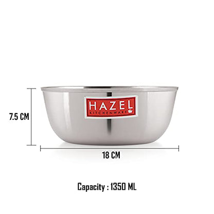 Image 7 of HAZEL Stainless Steel Bowl