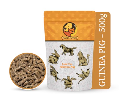 Image 2 of Pouch - Guinea Pig Food, 500g for the product Foodie Puppies Premium Guinea Pig Food Pellets