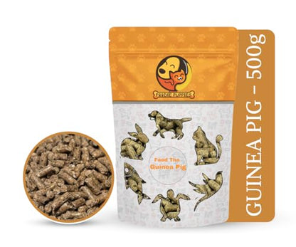 Image 2 of Pouch - Guinea Pig Food, 500g for the product Foodie Puppies Premium Guinea Pig Food Pellets