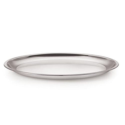 Image 2 of neelam Stainless Steel China Plate 25.5 cm