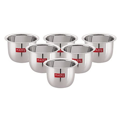 Image 1 of 6 / 200 ML (Short) for the product HAZEL Stainless Steel Mini Tea Glasses