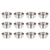 Image 1 of Default Title for the product neelam Stainless Steel 200 ml Vati Set of 6