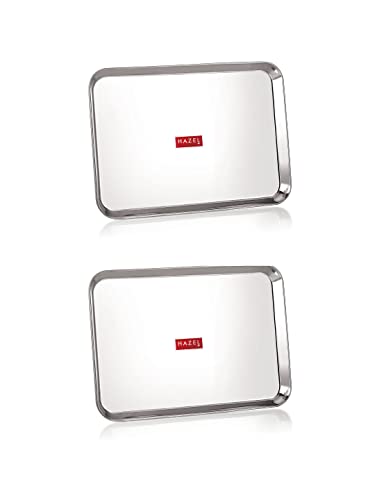 Image 14 of 2 / Large for the product HAZEL Stainless Steel Serving Tray