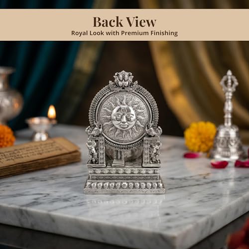 Image 5 of Dev Aastha 999 Silver Plated Lakshmi Idol