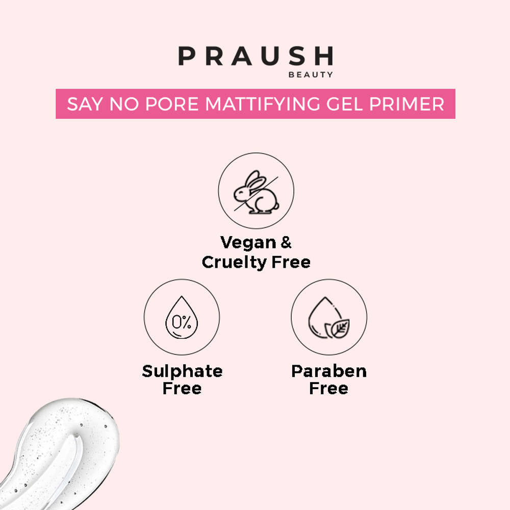 Image 8 of Praush Beauty Say No Pore Skin Perfecting Gel Primer