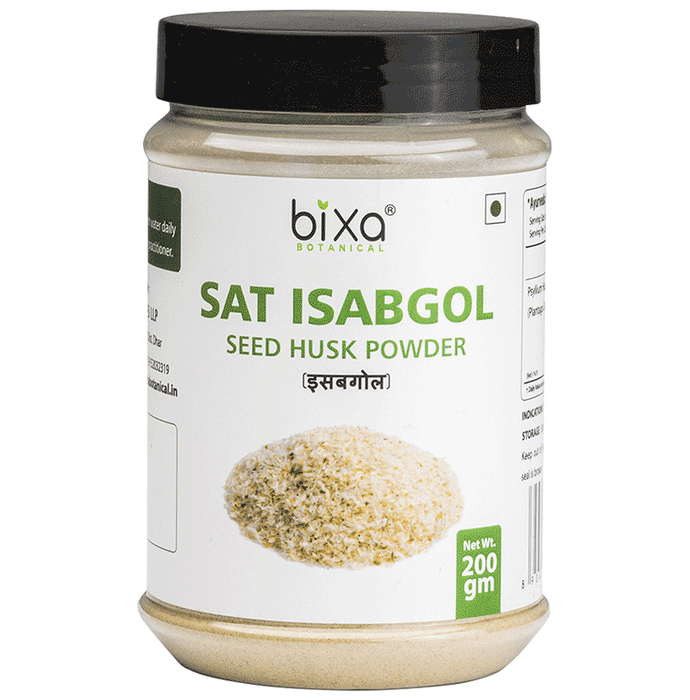 Image 1 of 200 gm for the product Bixa Botanical Sat Isabgol Powder
