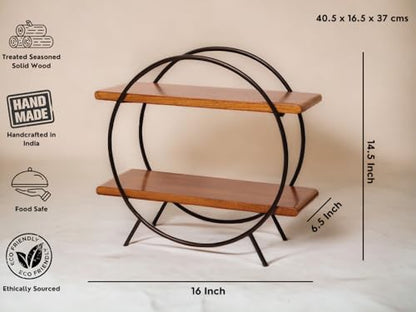 Image 3 of Vesta Homes Circular Home and Kitchen Organizer Rack