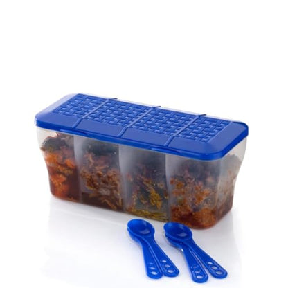 Image 6 of HomeWiz 4 Section Masala Box 800ml