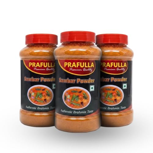 Image 6 of PRAFULLA Sambar Powder, Pack of 3, 250g each