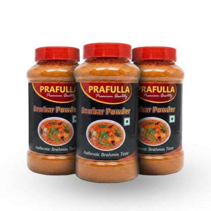 Image 6 of PRAFULLA Sambar Powder, Pack of 3, 250g each