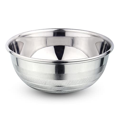 Image 1 of Default Title for the product neelam Stainless Steel 5, 22 Gauge Diamond Prem 150 ml Vati Dinner Bowl