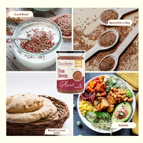 Image 4 of Zucchero Roasted Flaxseed, Unsalted, 200G