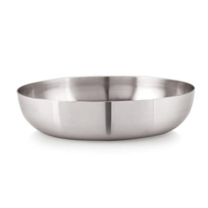 Image 2 of neelam Stainless Steel J.K Halwa Plate 11.2 cm