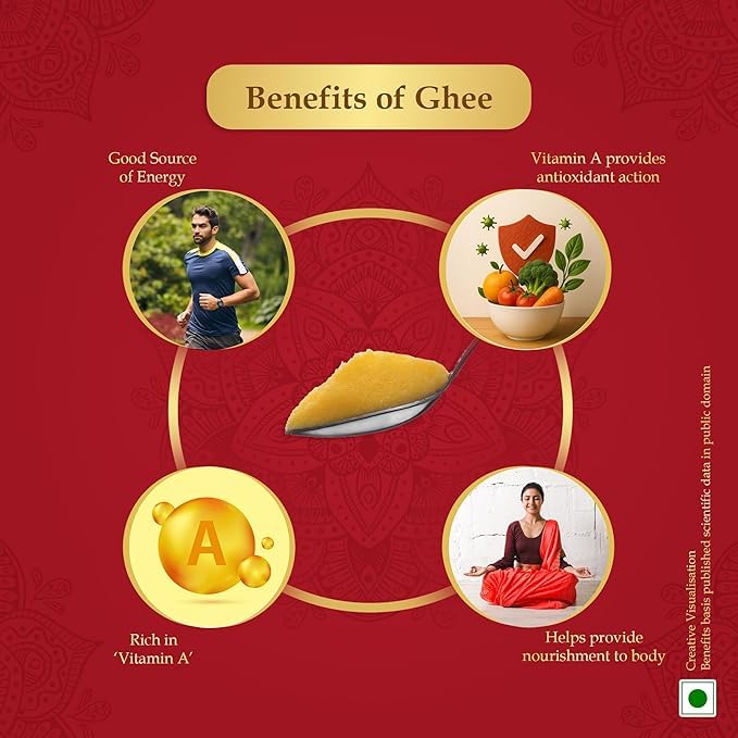 Image 4 of Dabur Pure Cow Ghee - 900 ML