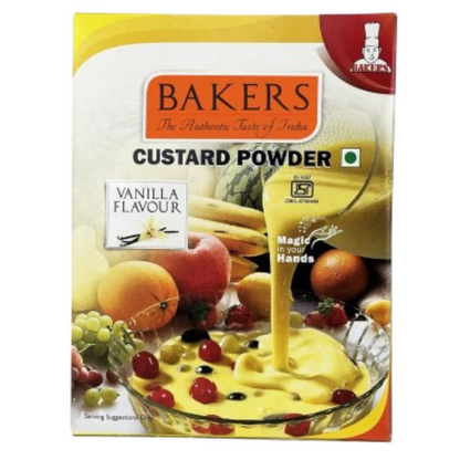 Image 1 of 500 gm / Pack of 2 for the product BAKERS Vanilla Flavored Custard Powder
