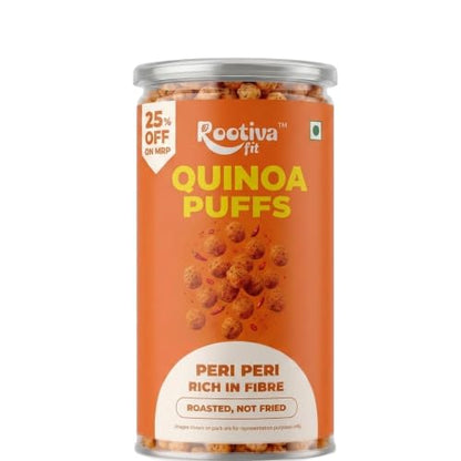 Image 1 of Default Title for the product ROOTIVAFIT Quinoa Puffs Peri Peri Flavour 80 g