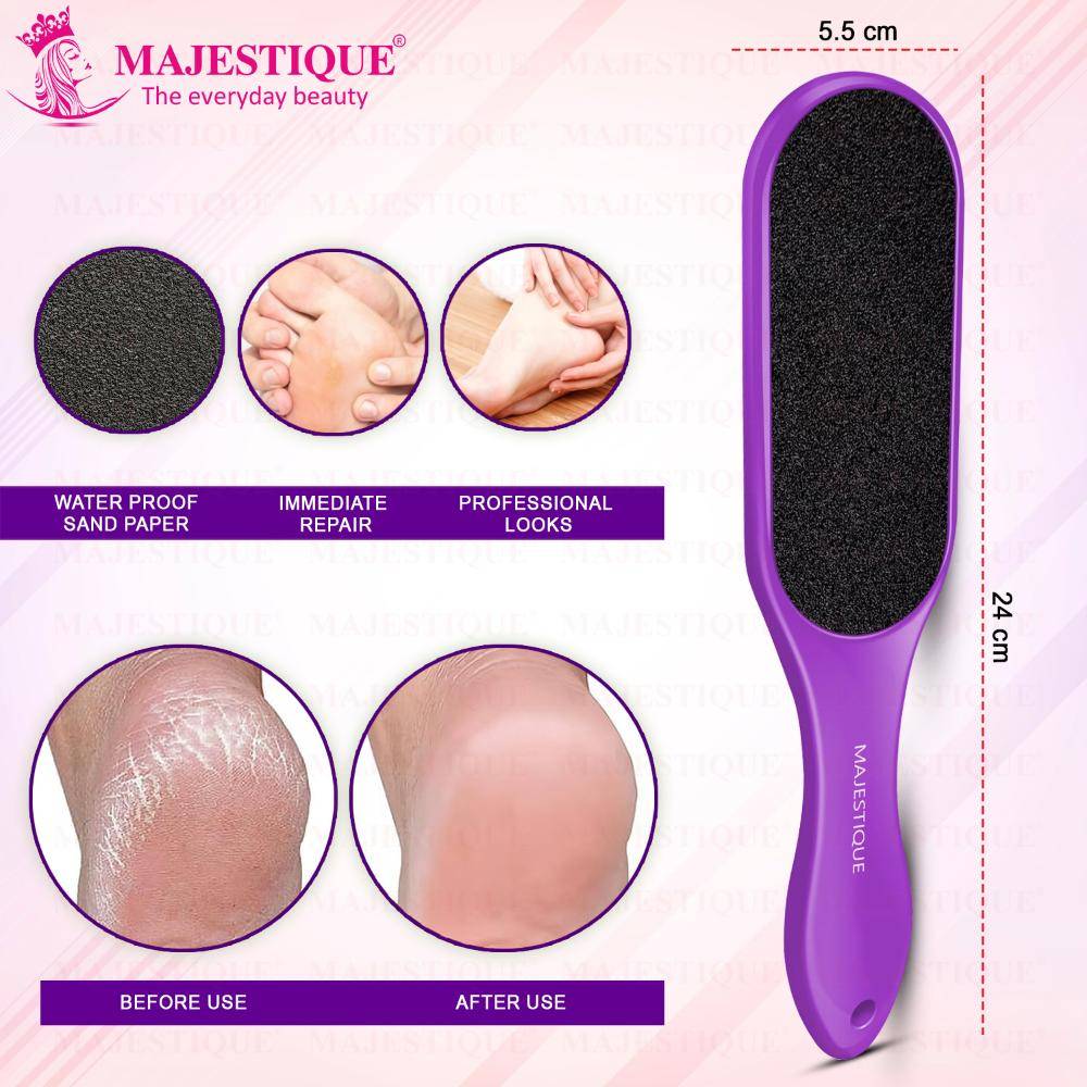 Image 2 of Majestique Professional Dual-Sided Foot Scraper