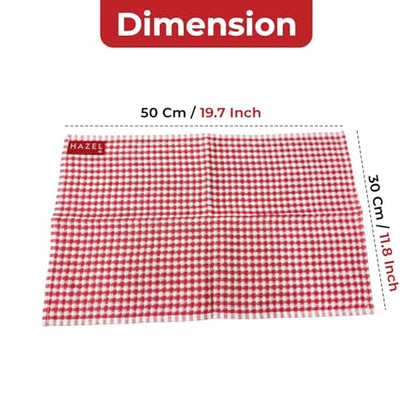 Image 3 of HAZEL Kitchen Cleaning Cloth Set of 4 30x50 cm