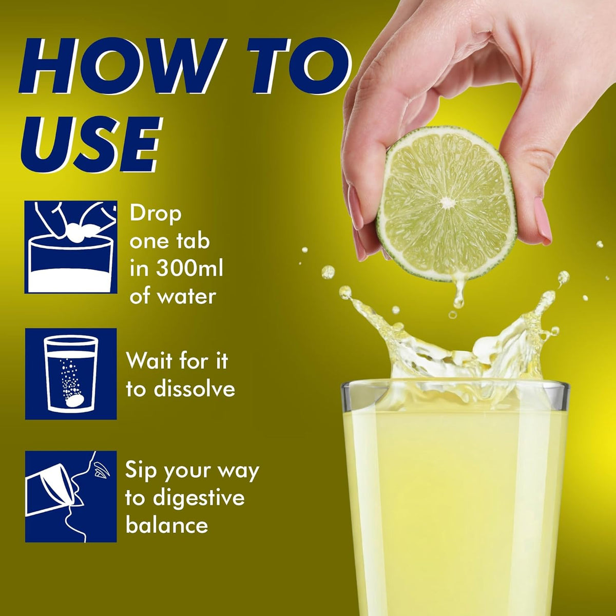 Image 4 of BOOSTIQ Electrolytes Effervescent Tablets - Lemon Flavour