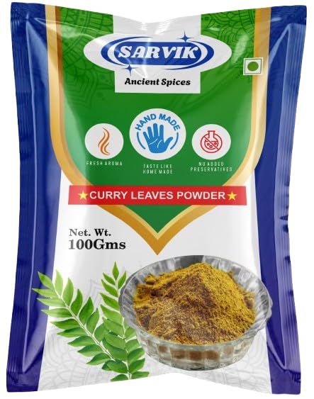 Image 1 of Default Title for the product SARVIK Curry Leaves Powder 100g