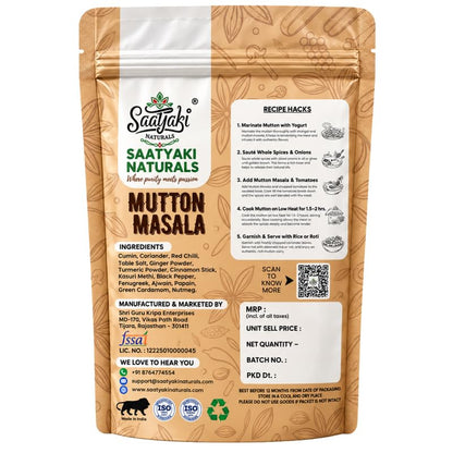 Image 6 of SAATYAKI NATURALS Mughlai Mutton Masala