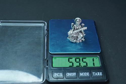 Image 6 of Dista Silvers Antique Sarawathi Idol 59.40G
