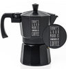 Image 1 of Default Title for the product Sipologie Roma Moka Pot Black 180 ml